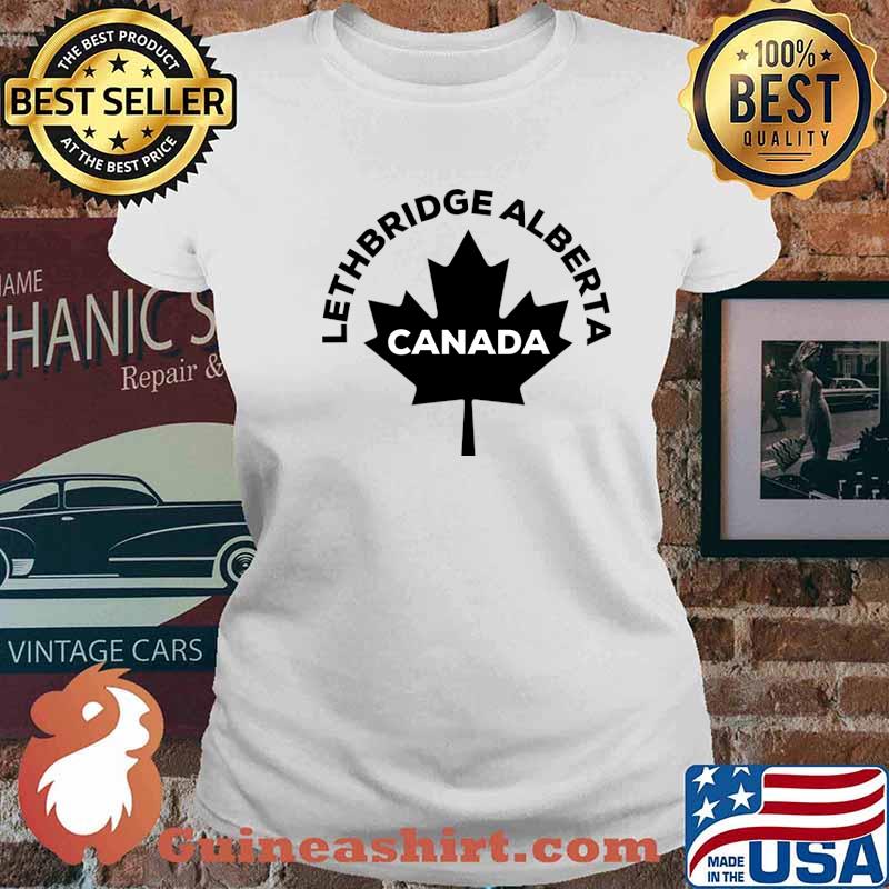 Lethbridge Alberta Canada T-Shirt Ladies tee