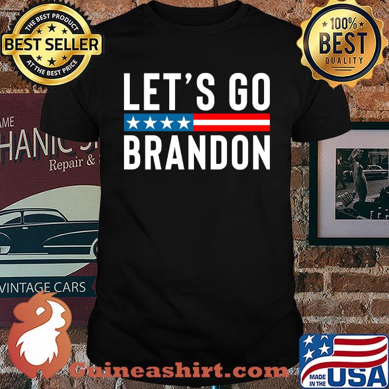 Lets Go Brandon American Flag T-Shirt