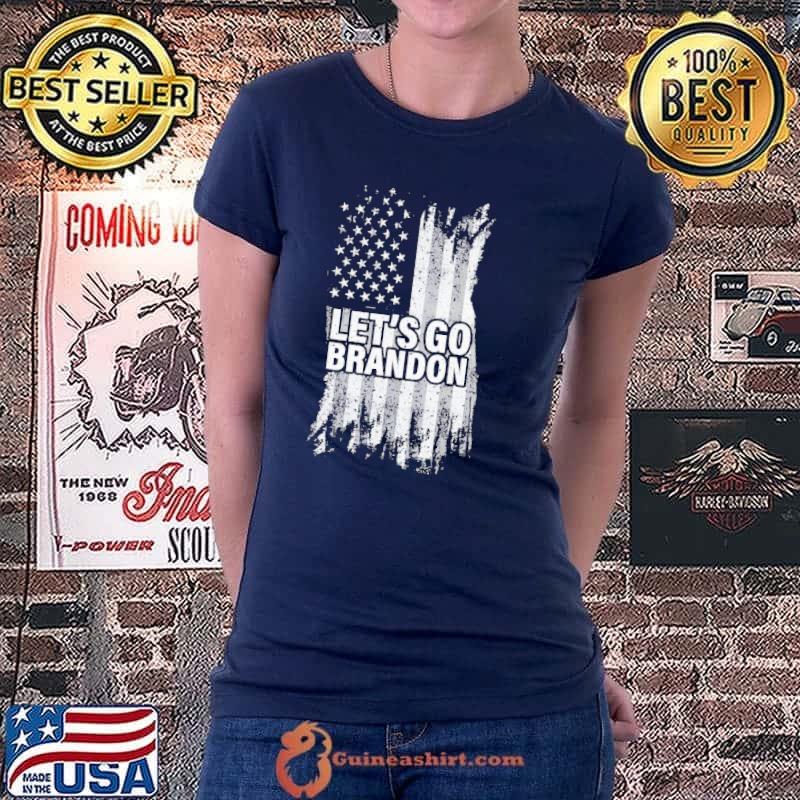 Let’s Go Brandon Anti Biden American Flag Shirt