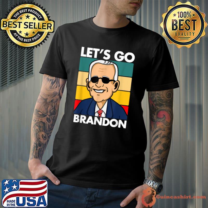 Vintage Let's Go Brandon - Lets Go Brandon - T-Shirt
