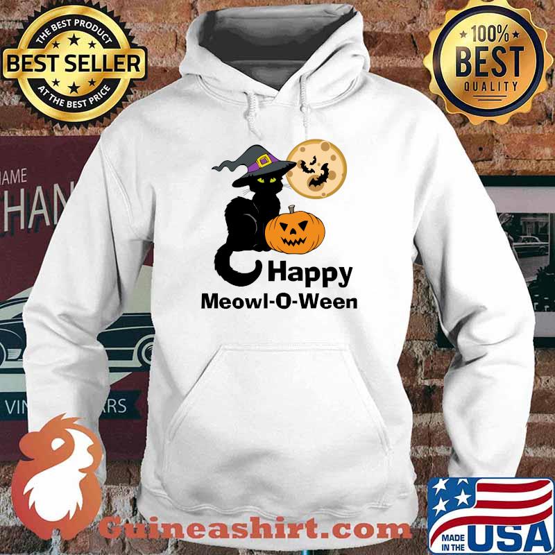 Lucky Dog Animal Rescue - Happy Meowl-O-Ween Cat T-s Hoodie