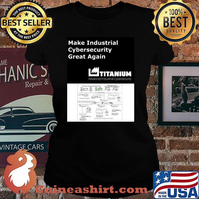 Make Industrial Cybersecurity Great Again invader Classic T-Shirt Laides tee