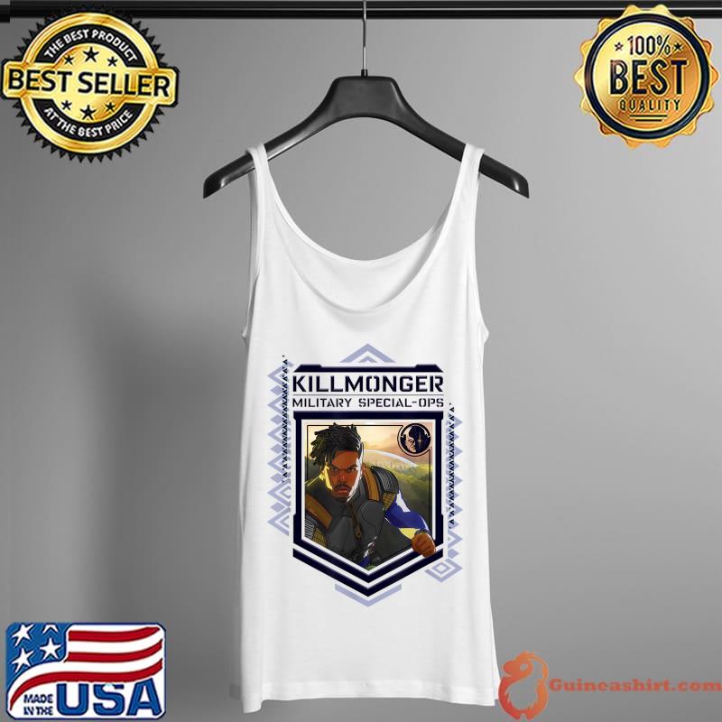 Marvel WHAT IF… Killmonger Military Special-Ops T-Shirt Tank Top