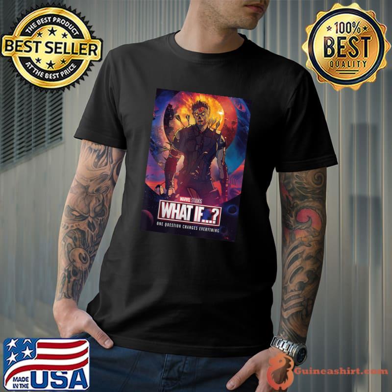 Marvel WHAT IF… Zombie Hawkeye Comic Cover T-Shirt