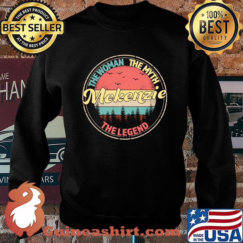 Mckenzie The Woman The Myth The Legend Personalized Name T-s Sweater