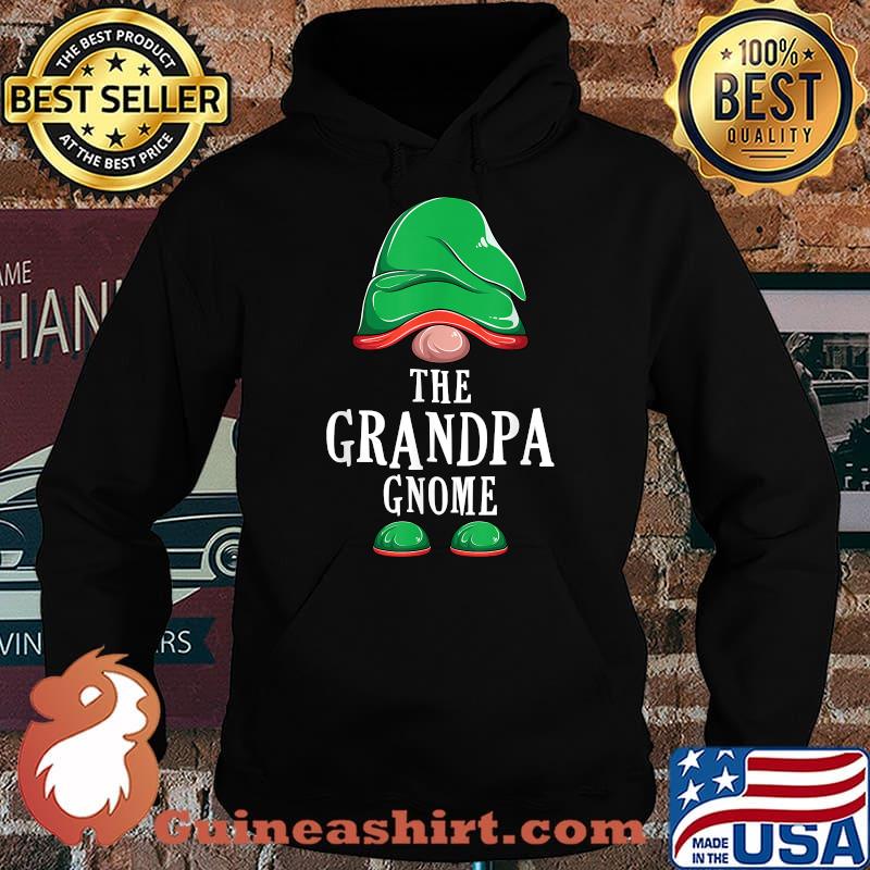 Mens The Grandpa Gnome Christmas Family Matching Group Costume T-Shirt Hoodie