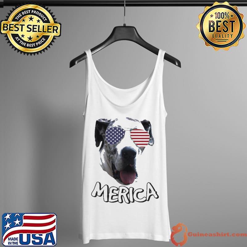Merica Dog Independence Day 4Th Of July Shirt Tank Top