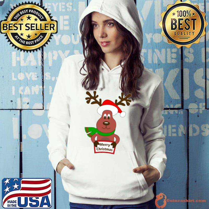 Merry Christmas Reindeer Classic T-Shirt