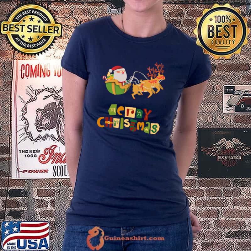 Merry Christmas T-Shirt Ladiestee