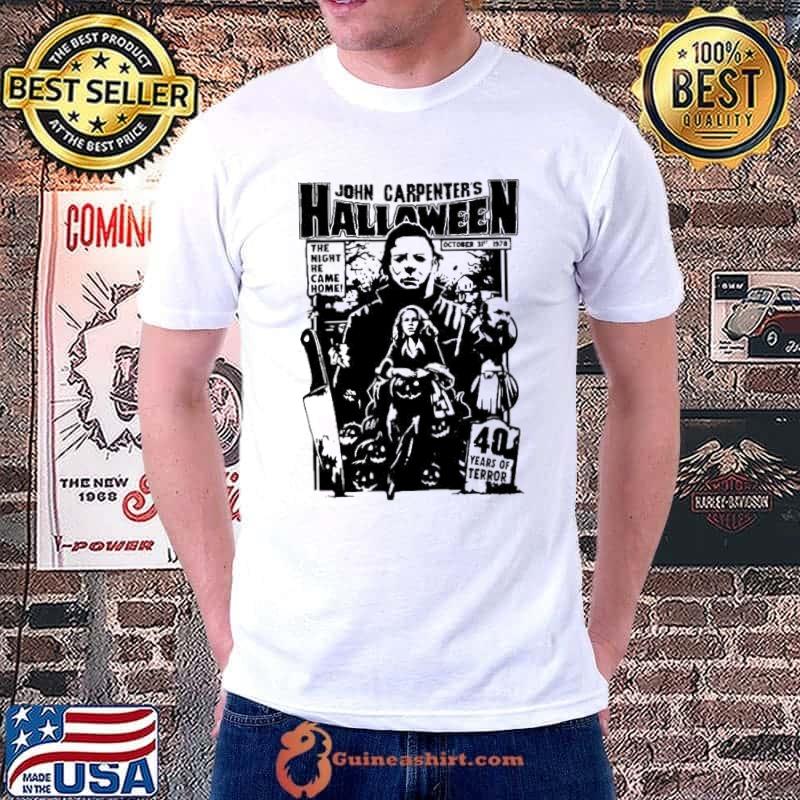 Michael Myers John carpenter’s Halloween the night he came home shirt