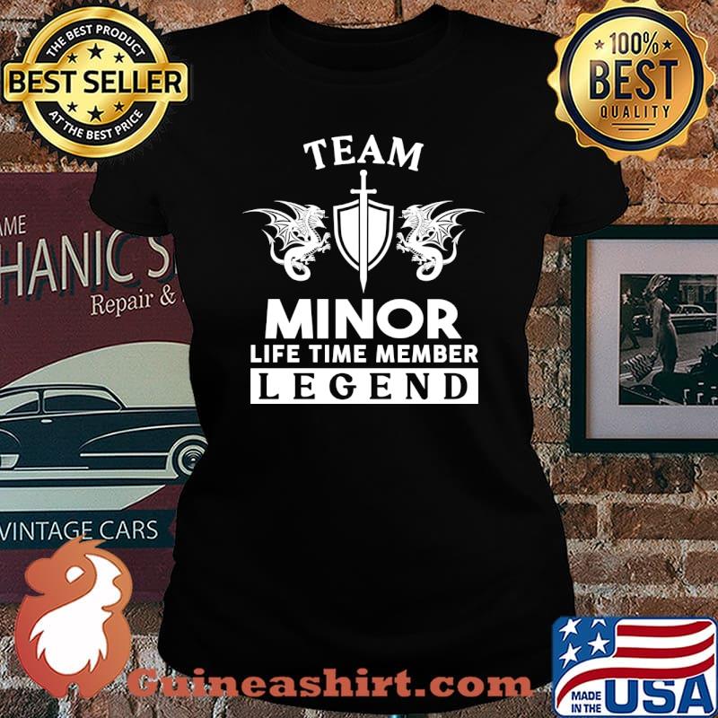 Minor Life Time Member Legend T-Shirt Laides tee