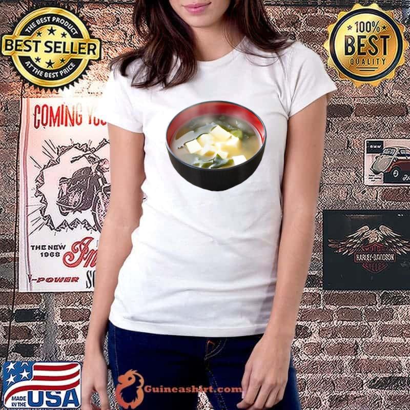 Miso Soup Costume Easy Last Minute Halloween Japanese T-Shirt Ladiestee