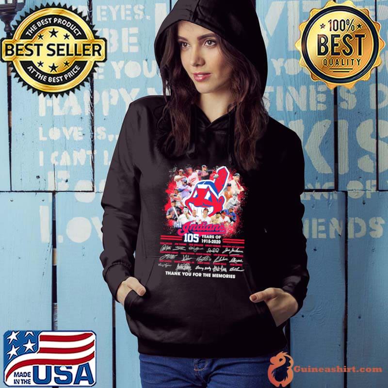 Mlb Cleveland Indians Anniversary Thank You For The Memories Shirt Hoodie