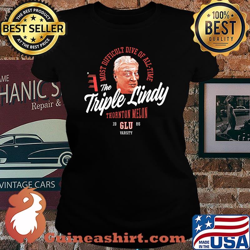 Most Difficult Dive Of All Time The Triple Lindy Thornton Melon 1986 Glu Shirt Laides tee