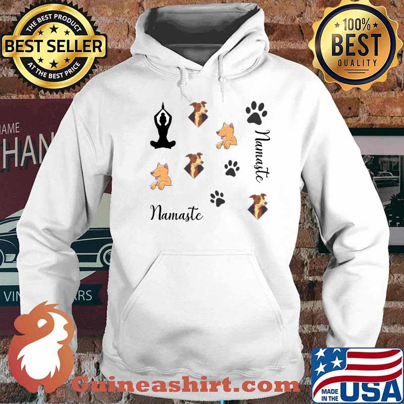 Namaste At Home With My Dog T-Shirt Hoodie