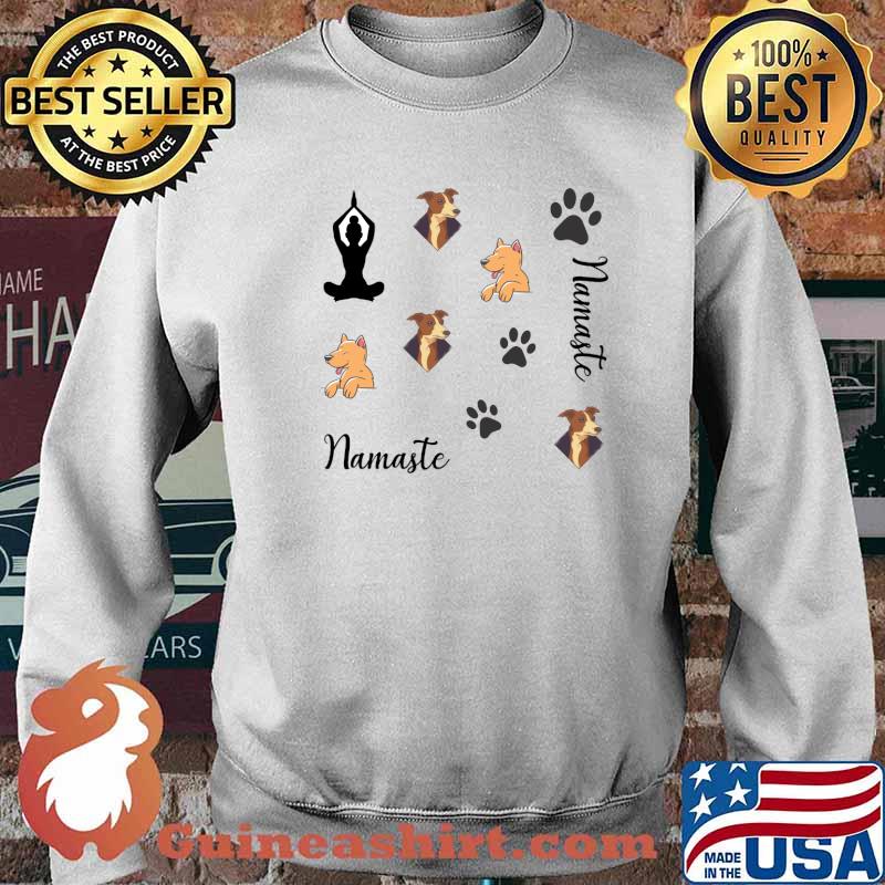 Namaste At Home With My Dog T-Shirt Sweater