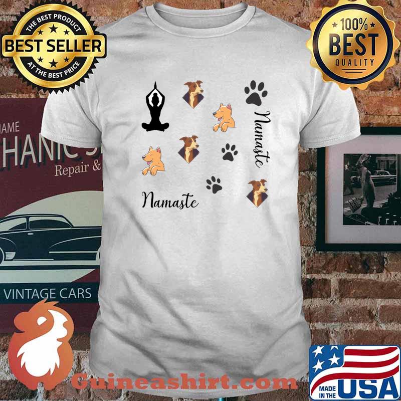 Namaste At Home With My Dog T-Shirt