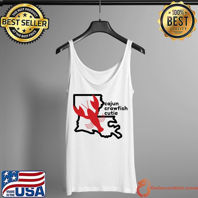 New Orleans Louisiana Crawfish Cajun Cutie T-Shirt Tank Top