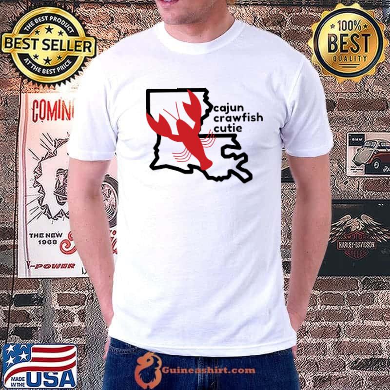 New Orleans Louisiana Crawfish Cajun Cutie T-Shirt
