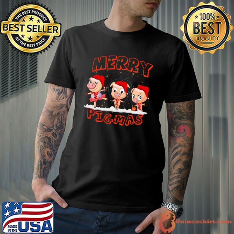 Nice merry pigmas Christmas party Active T-Shirt