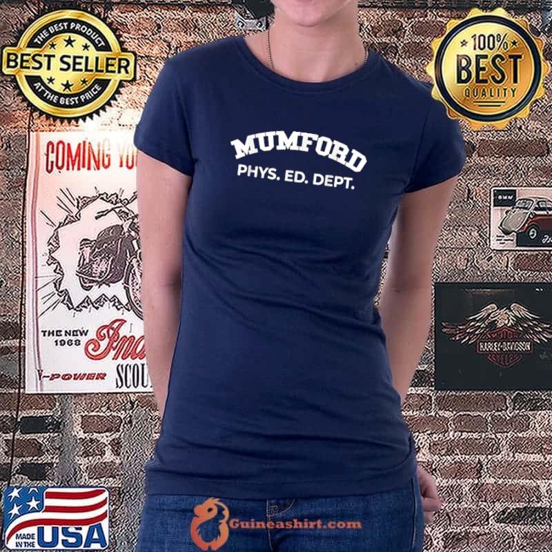 Nice phys.Ed.Dept Tom Hardy Mumford T-Shirt Ladiestee