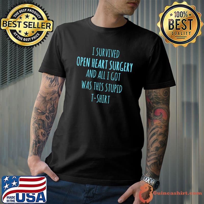 Open Heart Surgery Recovery Gift Premium T-Shirt