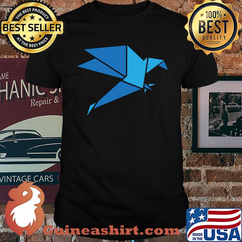 Origami blue bird T-Shirt