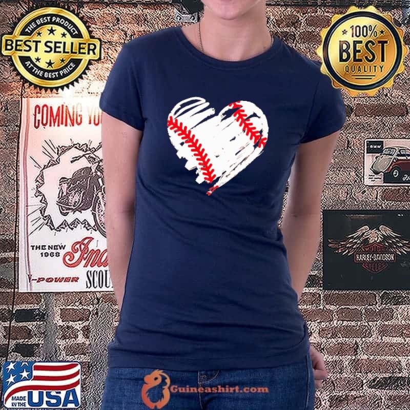 Original heart Baseball Shirt Ladiestee