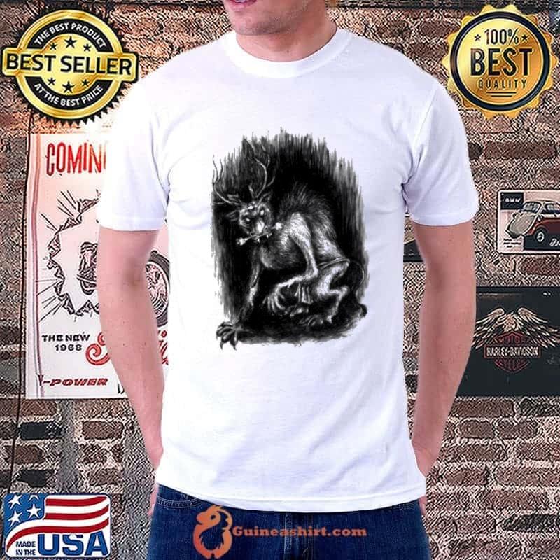 Original koszulka Meska Bies Horror Shirt
