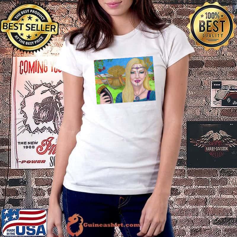 Original the Norse Goddess Sif Classic T-Shirt Ladiestee