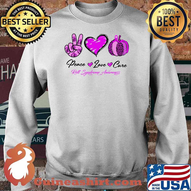 Ph Pumpkin Ribbon Rett Syndrome Awareness Month Costume T-s Sweater
