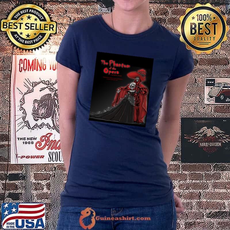 Phantom of the Opera, A Graphic Novel Promotional Poster Classic T-Shirt Ladiestee