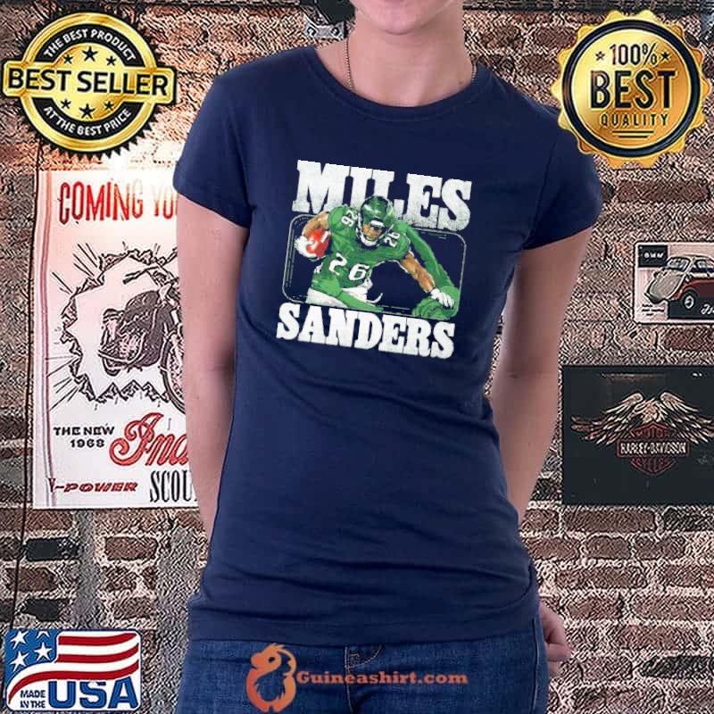 Philadelphia Eagles Miles Sanders Stiff Arm Shirt Ladiestee
