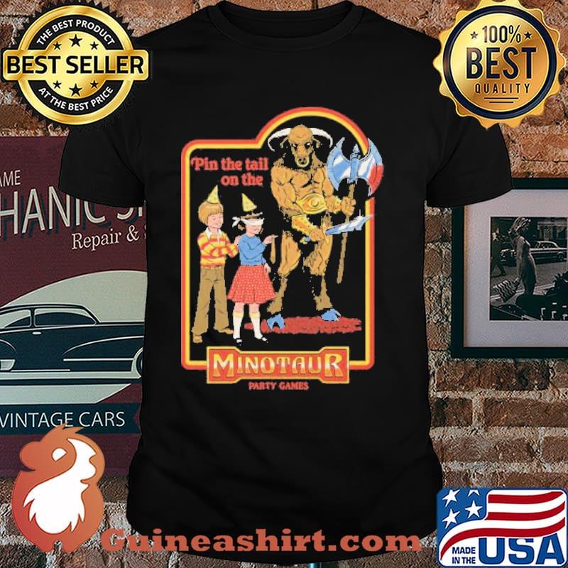 Pin The Tail On The Minitaur Party Games Vintage Shirt