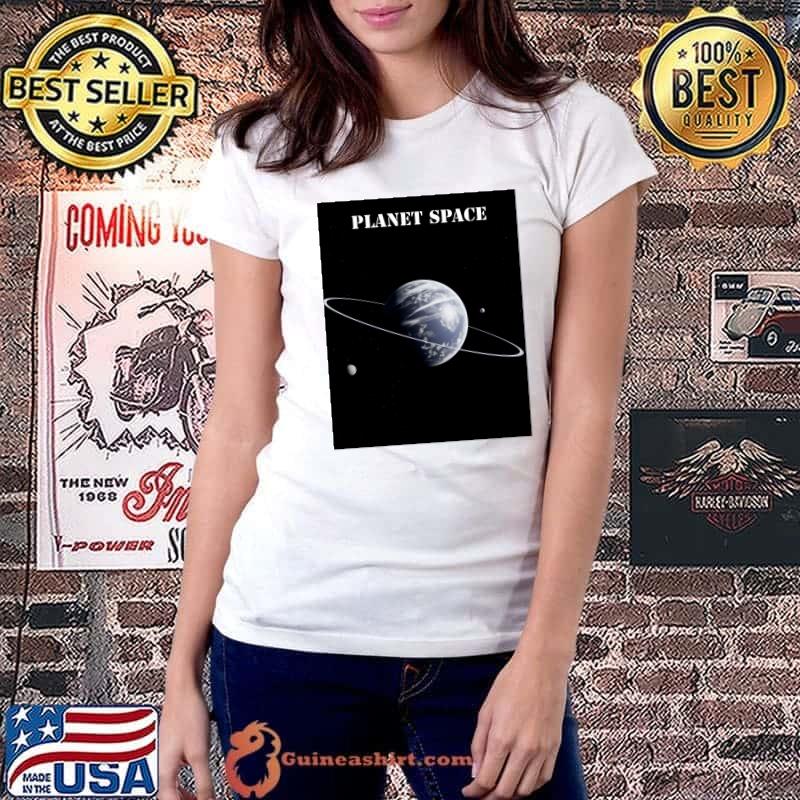 Planet space Classic T-Shirt Ladiestee