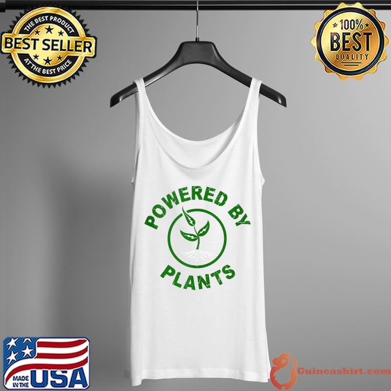 Powered Plants - Vegan Workout Plant Gardening Gardeners T-s Tank Top