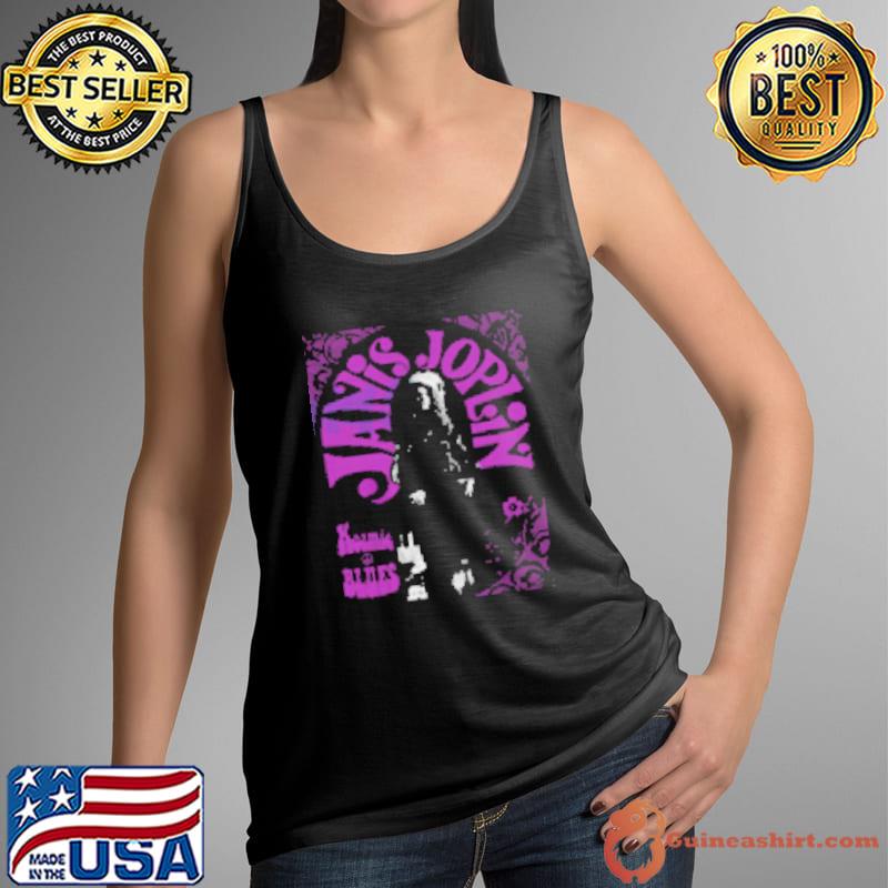 Psychedelic Janis Joplin Shirt Tank Top