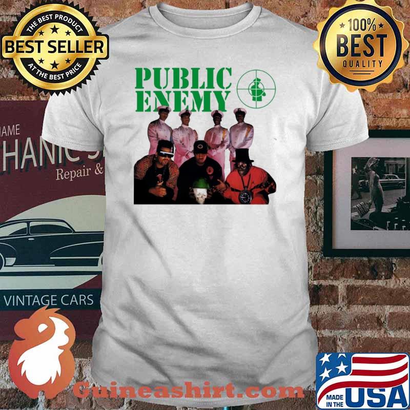 Public enemy band music shirt
