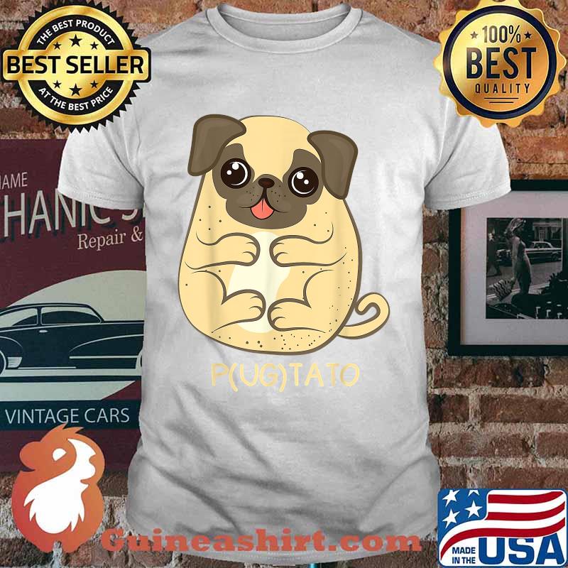 Pugtato Pug Potato Dog Lover T-Shirt