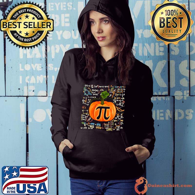 Pumpkin Pi Funny Math Halloween Thanksgiving Fall Pumpkin Pi T-Shirt