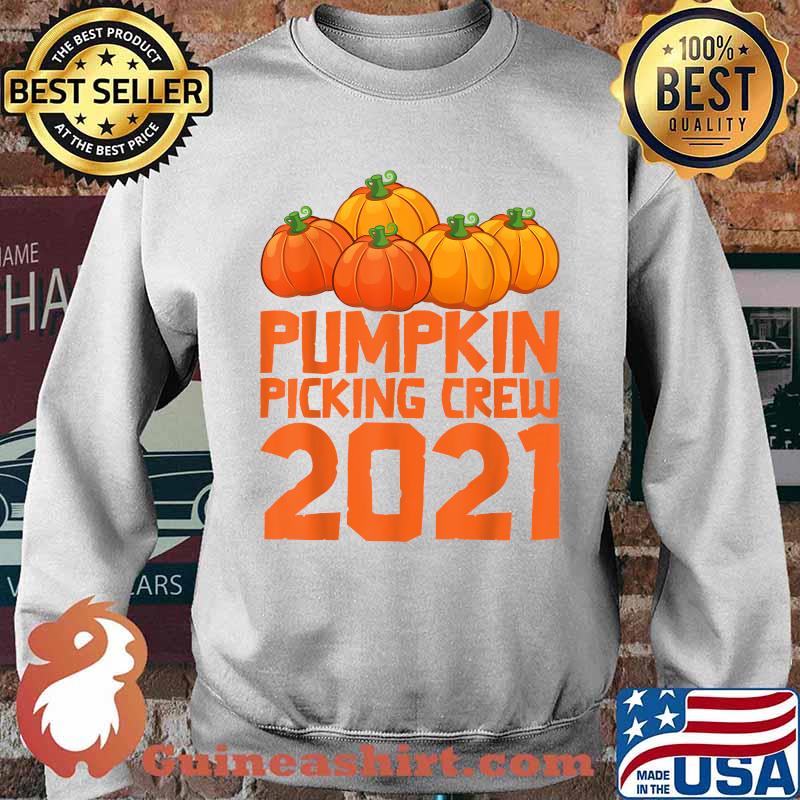 Pumpkin Picking Crew 2021 Halloween Toddler Kids Costume T-Shirt Sweater