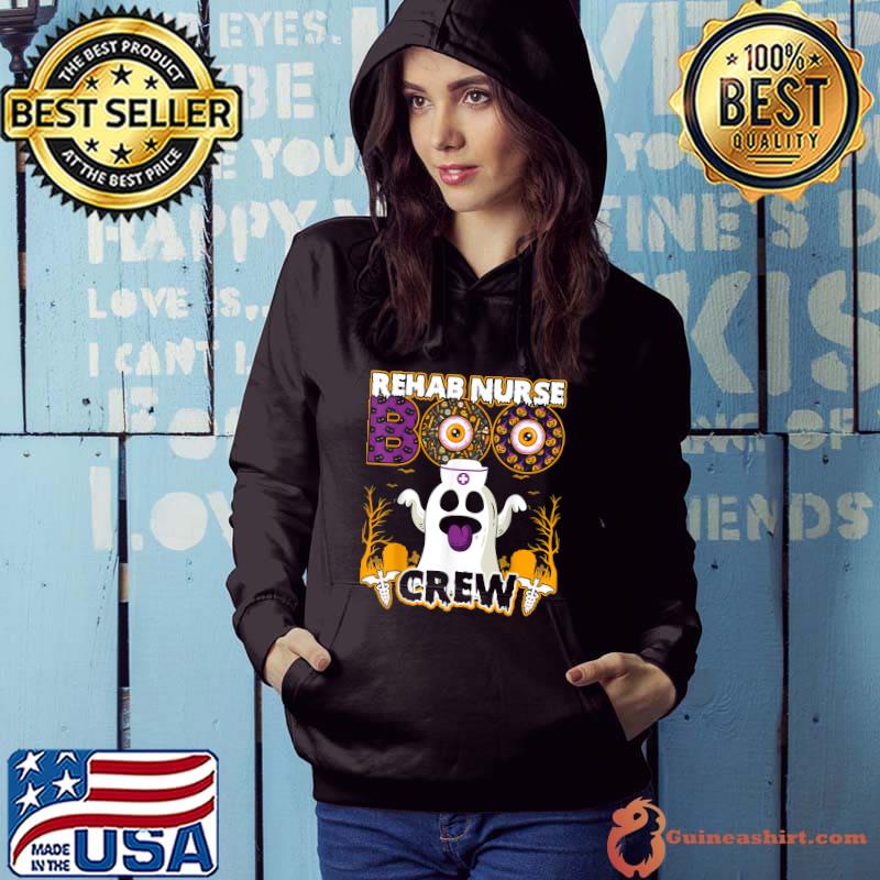 Rehab Nurse Boo Crew For A Spooky Halloween Party And Event T-Shirt