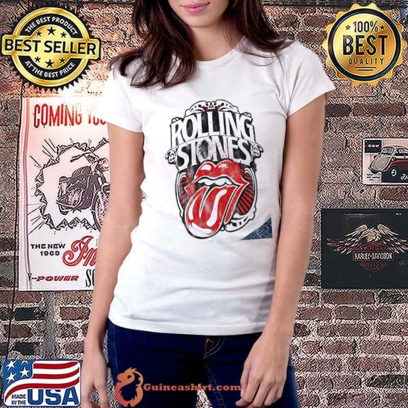 Rolling Stone Logo Shirt Ladiestee