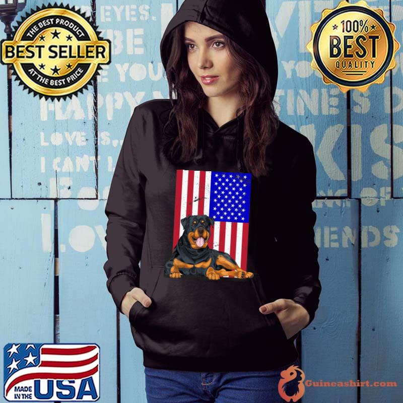 Rottweiler America Flag Shirt