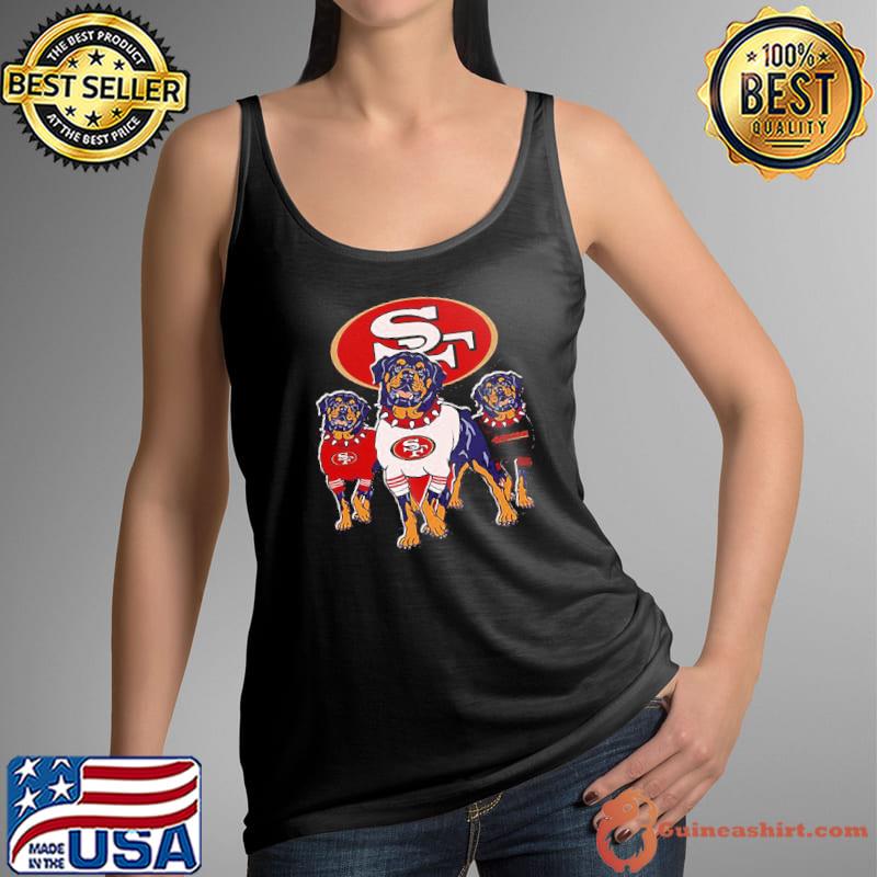 San Francisco Rottweiler dogs 49ers shirt, hoodie, ladies tee