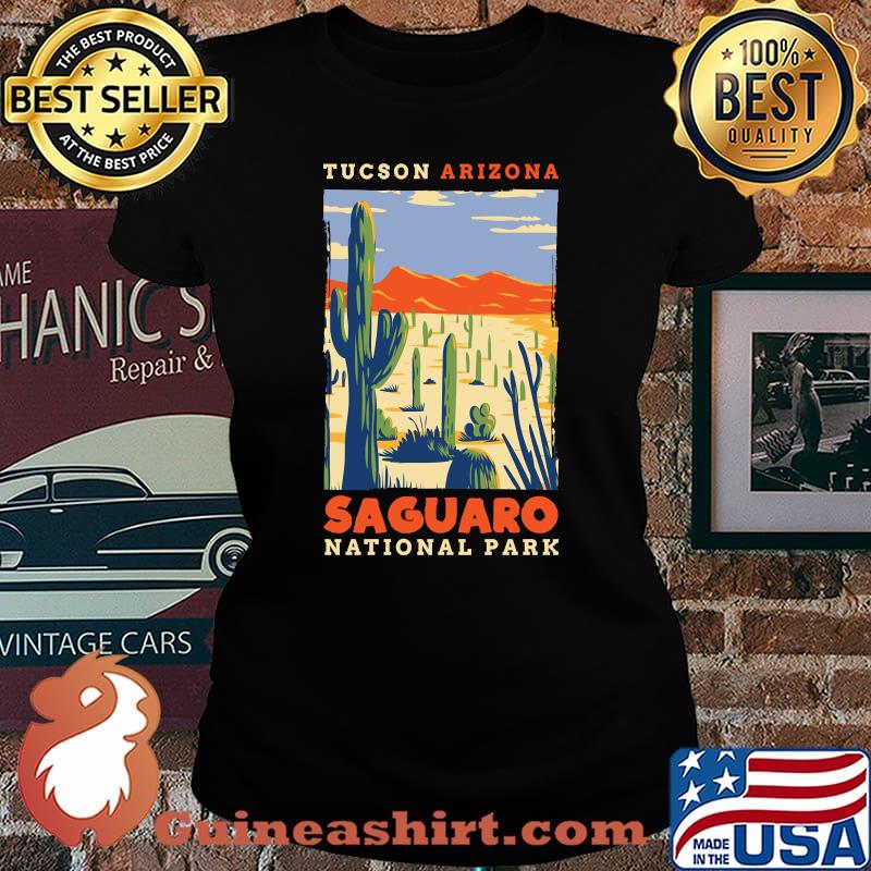 Saguaro US National Park Tucson Arizona Vintage T-s Laides tee
