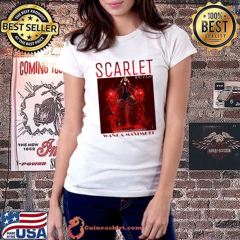Scarlet witch wanda maximoff T-Shirt Ladiestee