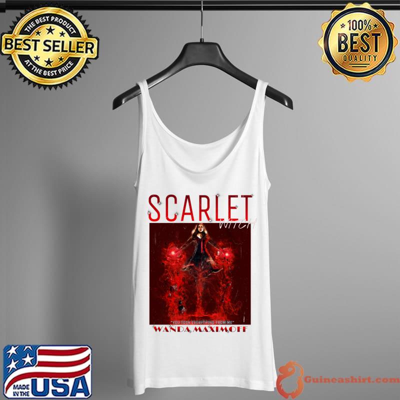 Scarlet witch wanda maximoff T-Shirt Tank Top