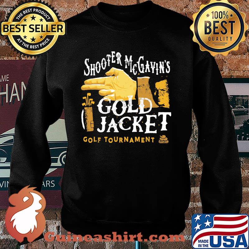 Shooter Mc Gavin's Gold Jacket Gold Tournament Shirt Sweater
