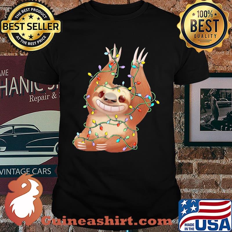 Sloth Christmas Colors Shirt